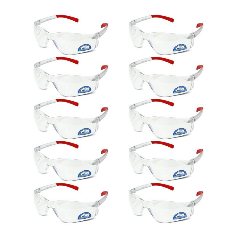 Sicherheitsbrille RED MIRROR Clear – Bild 6
