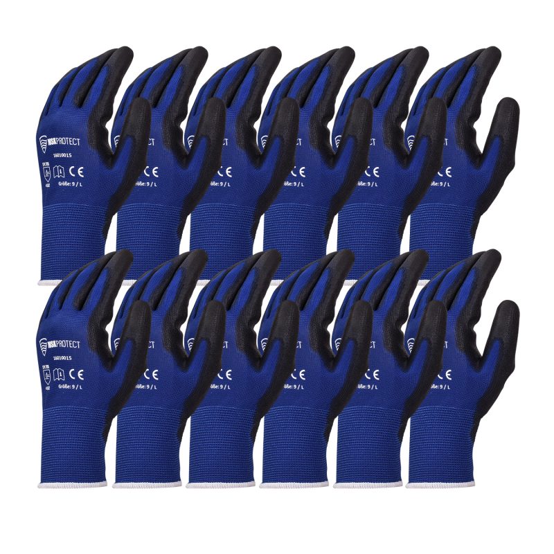 MSK Arbeitshandschuhe BASIC BLUE – Bild 6