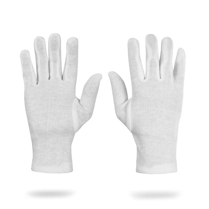 MSK Baumwollhandschuh MyGrip White – Bild 5