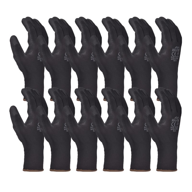 Arbeitshandschuhe WORK & GO ELASTIC - Größe XL – Bild 6