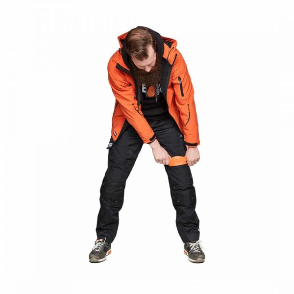 Knieschützer - Set orange – Bild 3