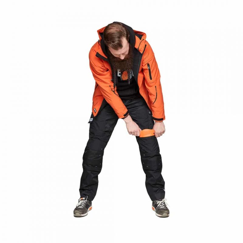 Knieschützer - Set orange – Bild 3