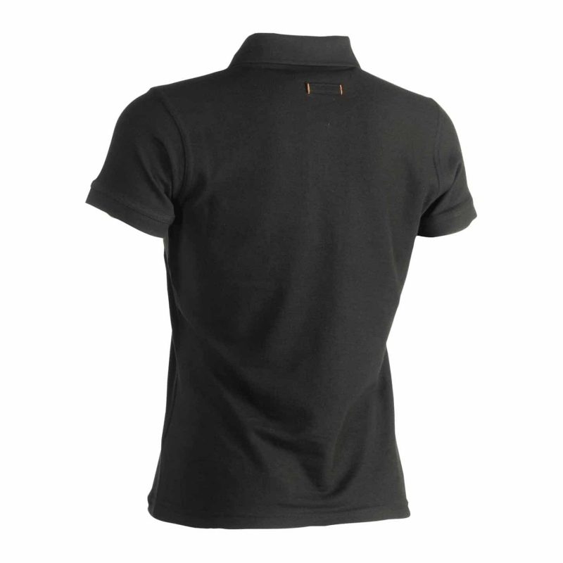Polo kurzarm für Damen - FREYA schwarz – Bild 2