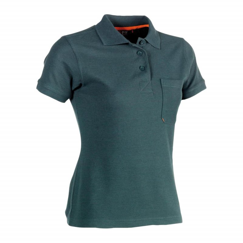 Polo kurzarm für Damen - FREYA gruen