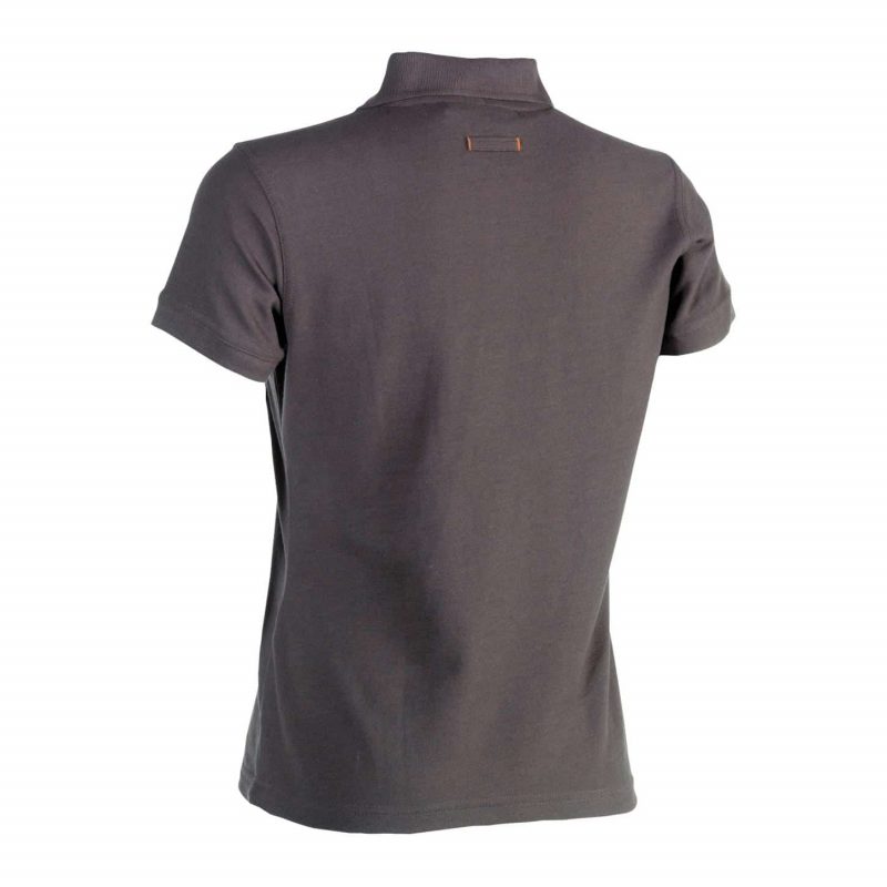 Polo kurzarm für Damen - FREYA grau – Bild 2