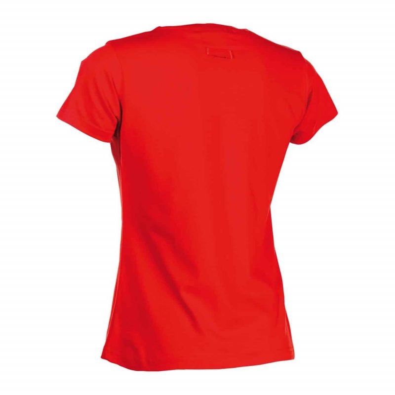 T-Shirt kurzarm für Damen - EPONA rot – Bild 2