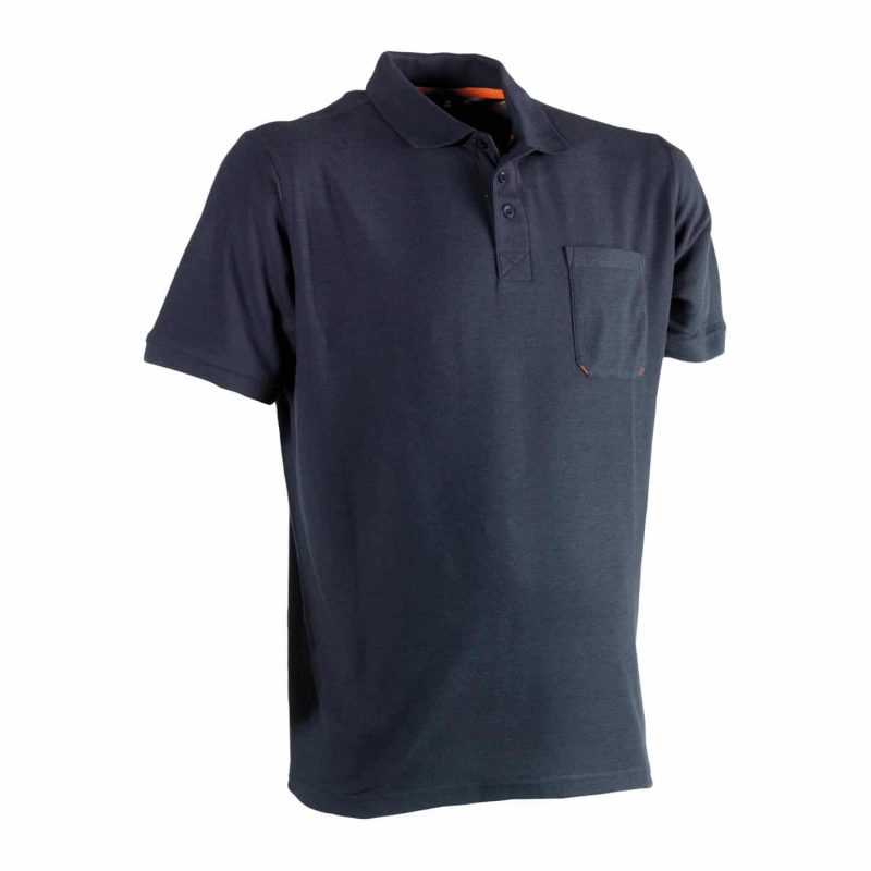 Polo kurzarm - LEO marineblau