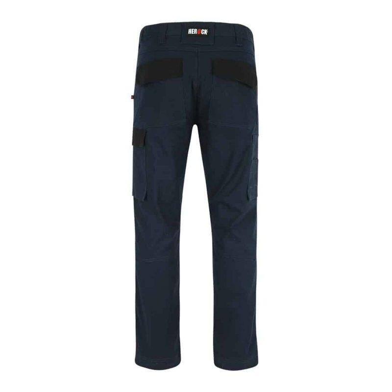 Handwerker Schutzkleidung Arbeitshose - DERO marineblau – Bild 3