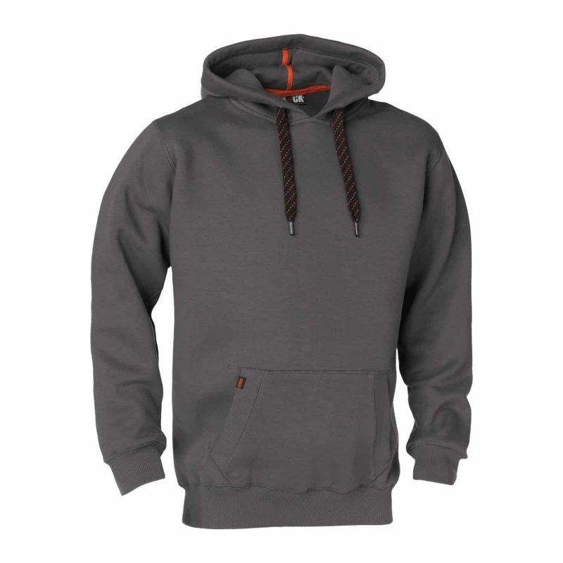 Sweater mit Kapuze - HESUS grau