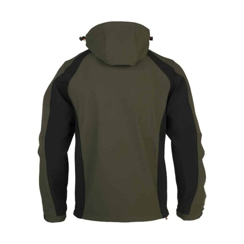 Softshell Jacke - TRYSTAN khaki/schwarz – Bild 2