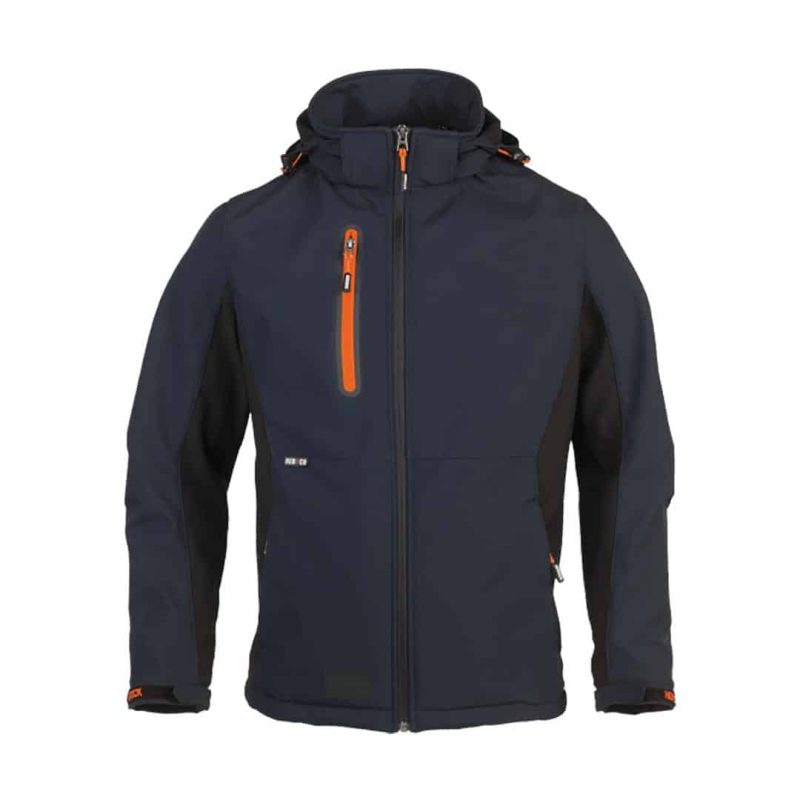 Softshell Jacke - TRYSTAN marineblau/schwarz