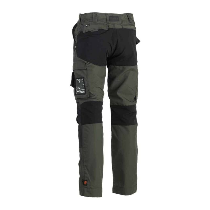 Arbeitshose - HECTOR khaki/schwarz – Bild 2