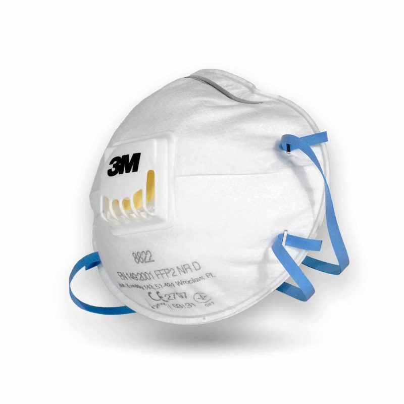 3M FFP2 Maske mit Klimaventil 8822 - 10er Box – Bild 2
