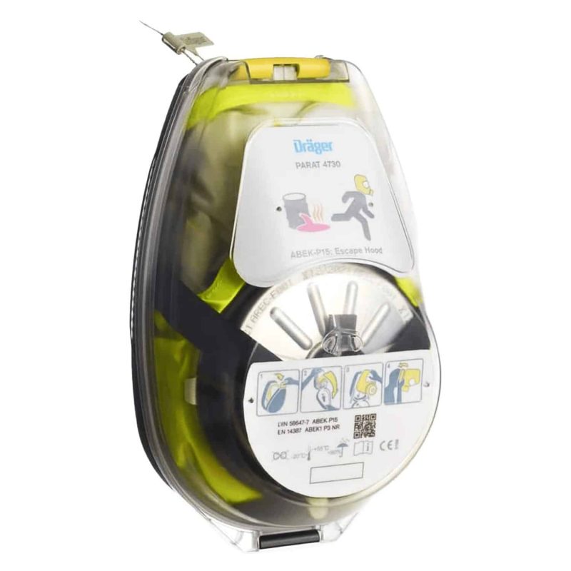 Dräger PARAT 4730 Fluchthaube - Hard Case – Bild 2