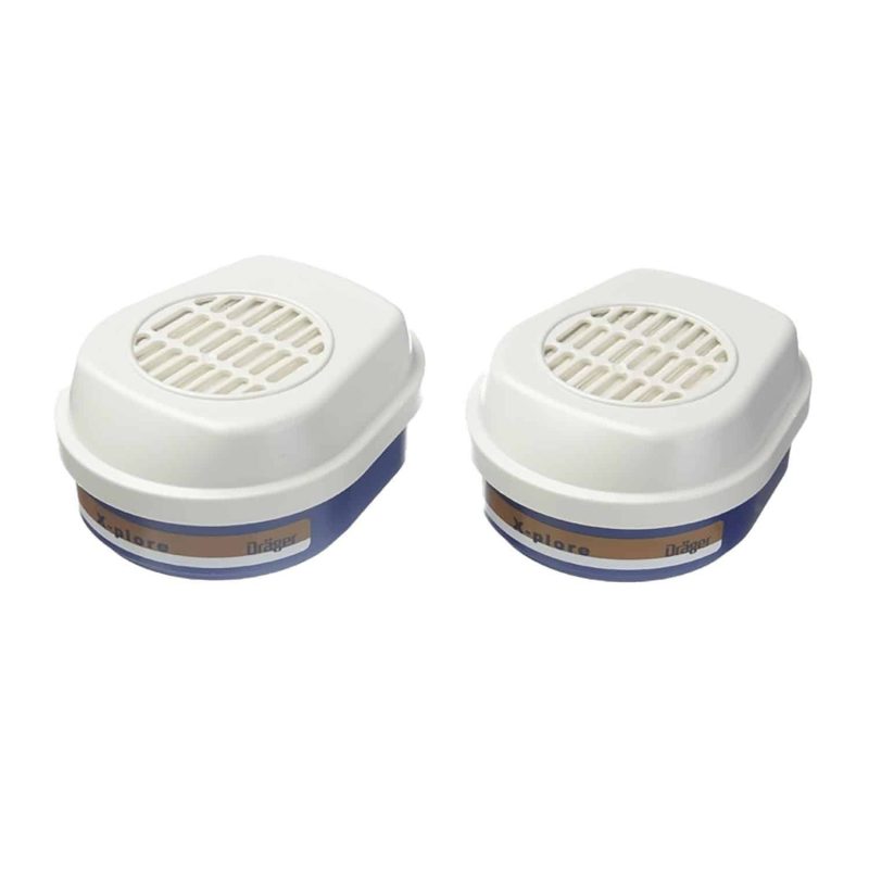 Dräger Bajonett Kombifilter A2 P3 R D - 2er-Set