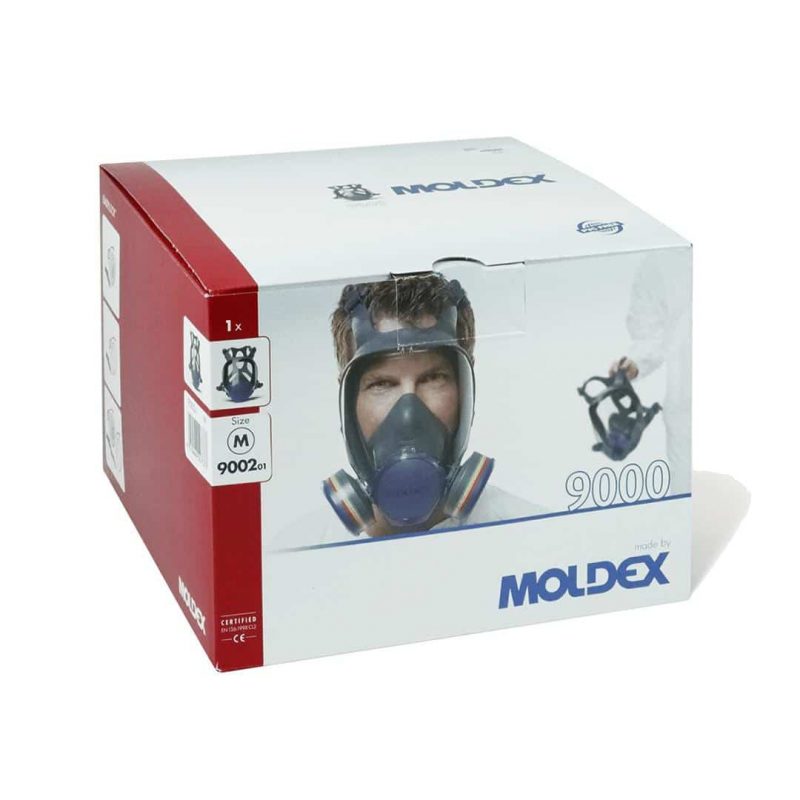 Moldex 9000M Gasmaske - Easylock Filteranschluss – Bild 3