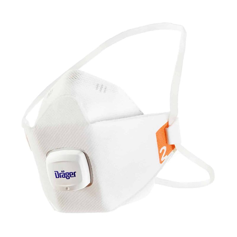 Dräger X-plore 1920V FFP2 NR D Maske mit Ventil - 10er Box