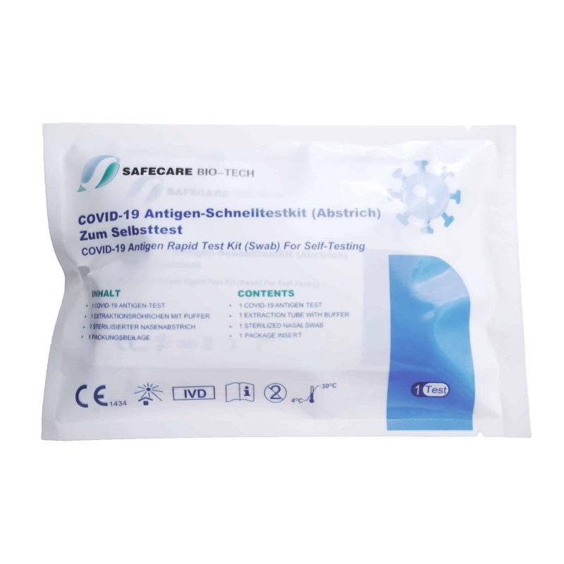 SAFECARE Antigen Schnelltest Kit - Vorratsset
