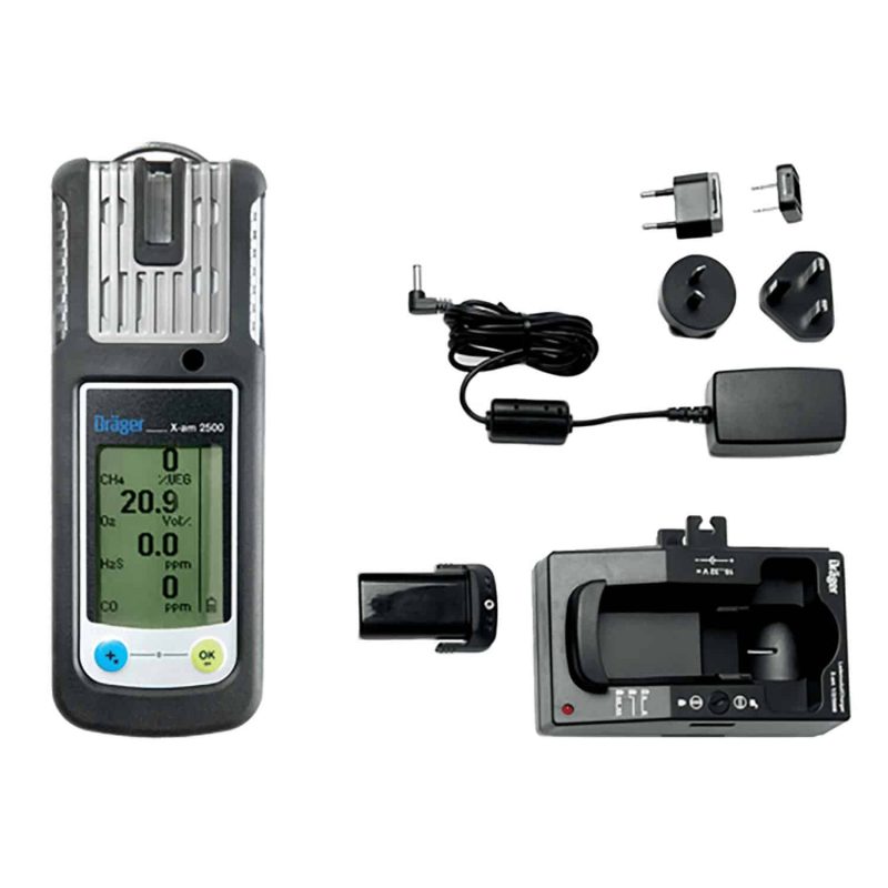 Dräger Gaswarngerät X-AM 2500 - EX, O2, CO, H2S-LC – Bild 2