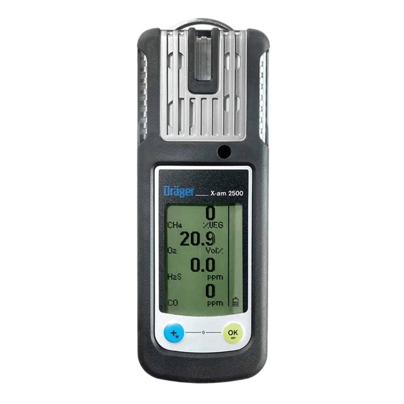 Dräger Gaswarngerät X-AM 2500 - EX, O2, CO, H2S-LC