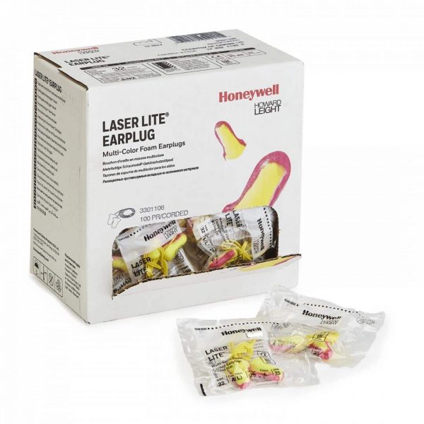 Ohrstopfen LASER LITE Spenderbox - 100 Paar