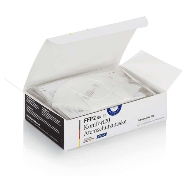 FFP2 Maske weiß - Komfort20 – Bild 4