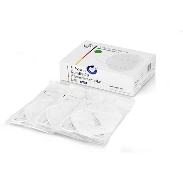 FFP2 Maske weiß - Komfort20 – Bild 6