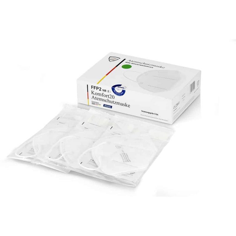 FFP2 Maske weiß - Komfort20 – Bild 6
