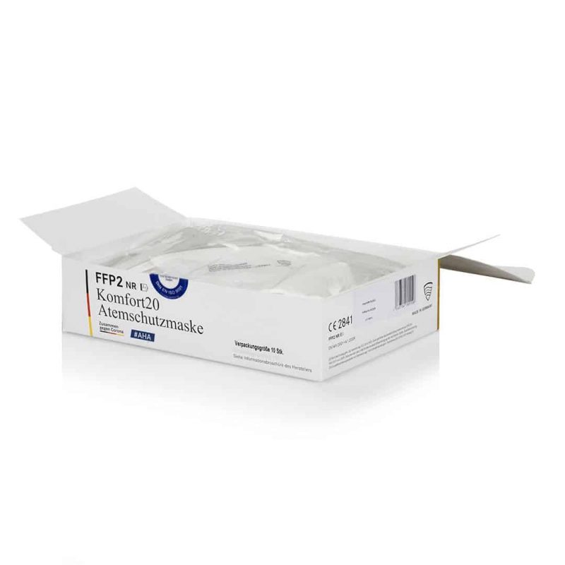 FFP2 Maske weiß - Komfort20 – Bild 5