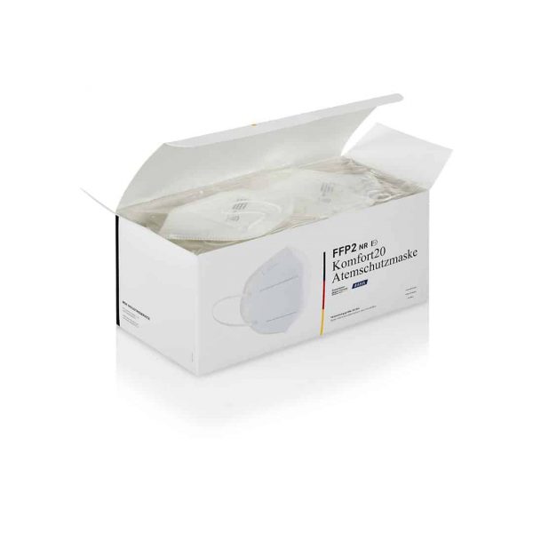 FFP2 Maske weiß - Komfort20 – Bild 8