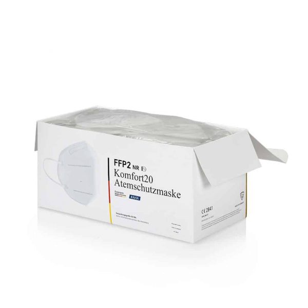 FFP2 Maske weiß - Komfort20 – Bild 10