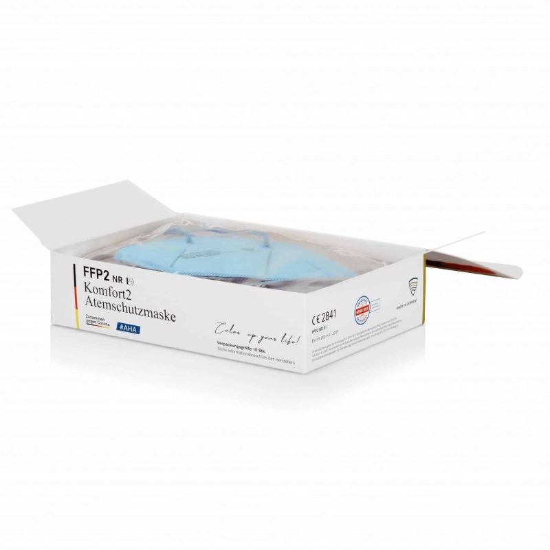 FFP2 Masken Rainbow (10 Farben in einer Box) – Bild 5