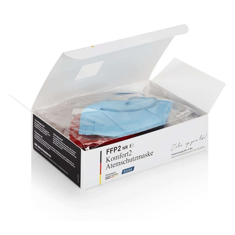 FFP2 Masken Rainbow (10 Farben in einer Box) – Bild 3