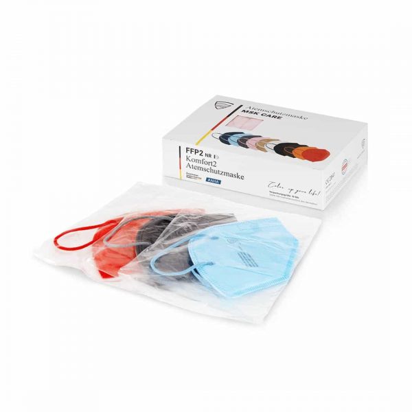 FFP2 Masken Rainbow (10 Farben in einer Box) – Bild 6