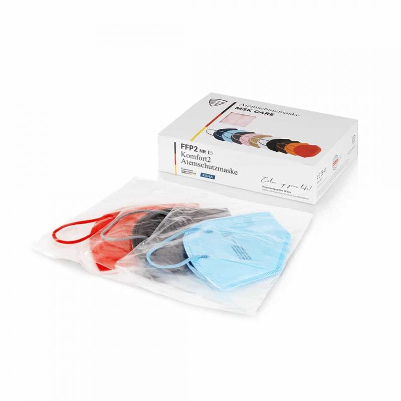 FFP2 Masken Rainbow (10 Farben in einer Box) – Bild 6