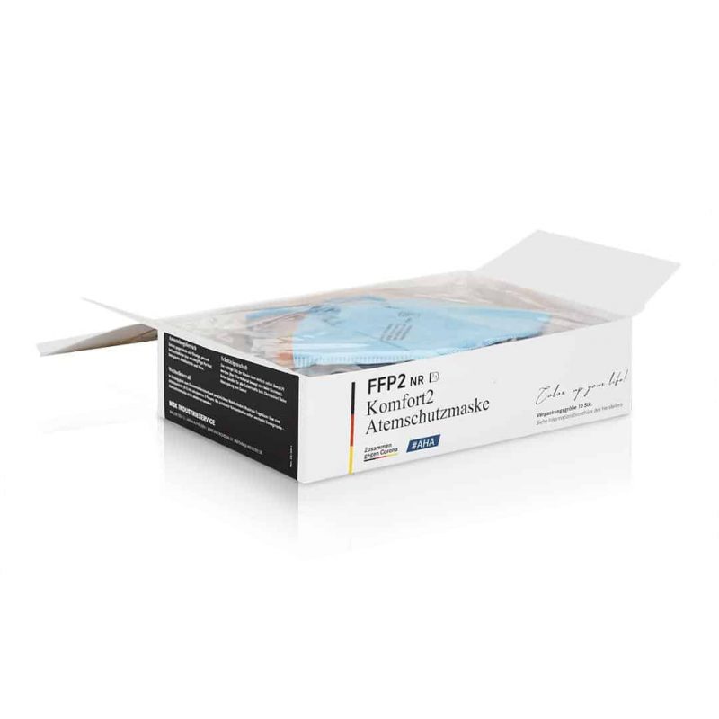 FFP2 Masken Rainbow (10 Farben in einer Box) – Bild 4