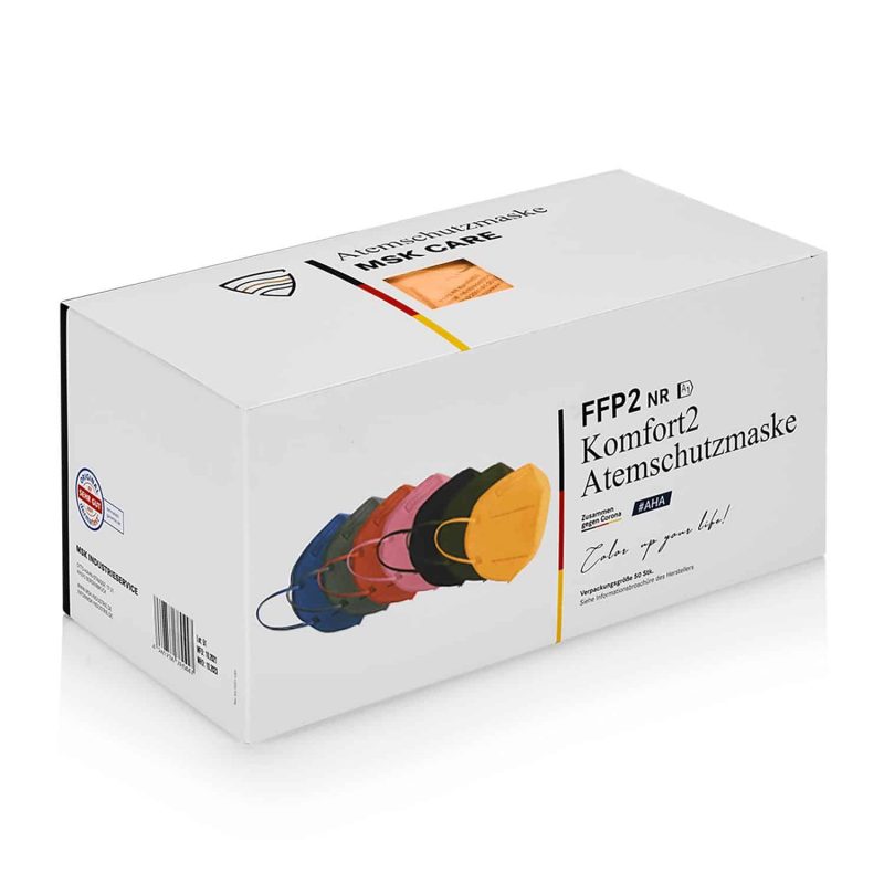 FFP2 Maske orange 50er Box