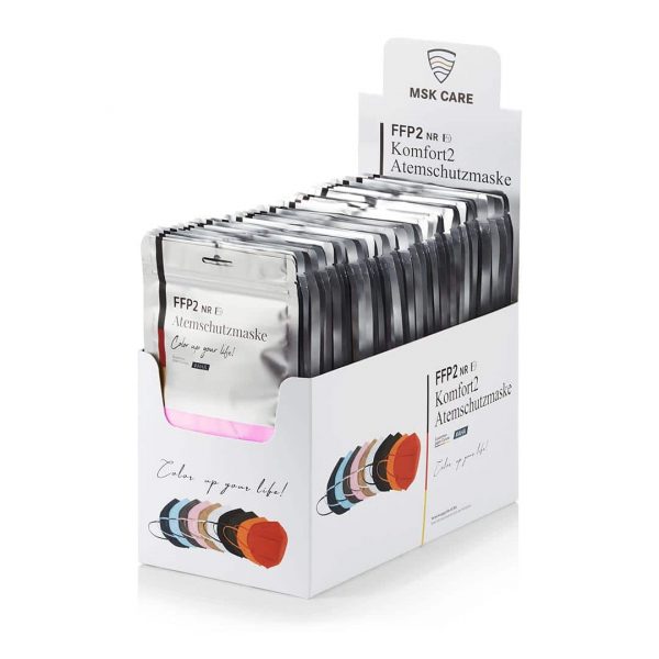 FFP2 Masken Pink Silberbox 50er