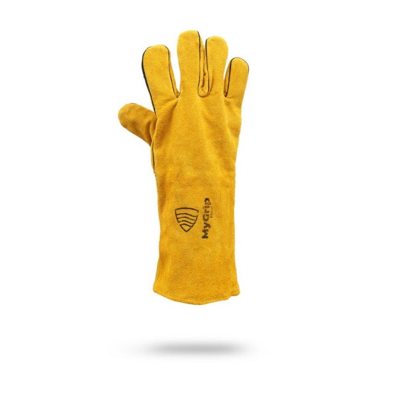 MSK MyGrip Heat Rindspaltleder-Schweißerhandschuhe – Bild 2