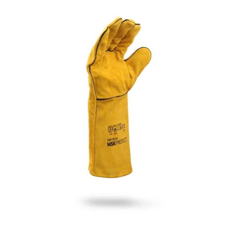 MSK MyGrip Heat Rindspaltleder-Schweißerhandschuhe – Bild 3