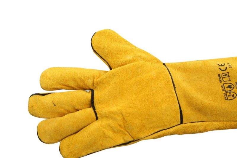 MSK MyGrip Heat Rindspaltleder-Schweißerhandschuhe – Bild 4
