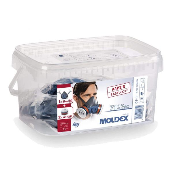 Moldex Ready Pack 712202 - Halbmaske mit A1P2 R Filter – Bild 3