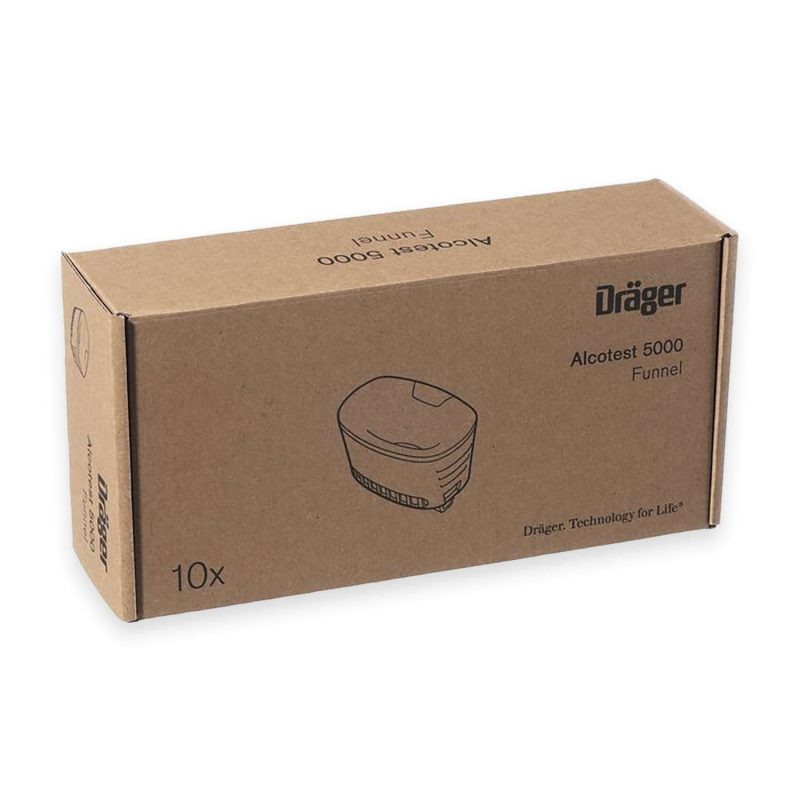 Dräger Trichter-Mundstück für Alcotest 5000 - 10er Pack – Bild 4