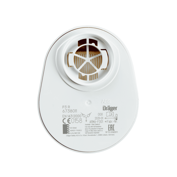Dräger Bajonett Partikelfilter P3 R - 2er-Set – Bild 3