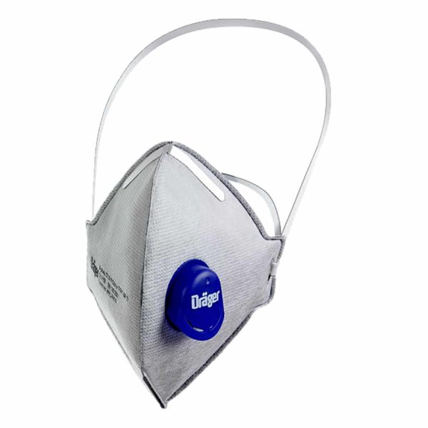 Dräger X-plore 1720 Outdoor - FFP2 Maske mit Ventil NR D - 10er Box