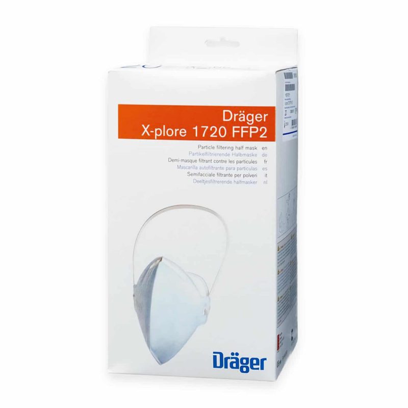 Dräger X-plore 1720 FFP2 Maske NR D - 20er Box – Bild 4