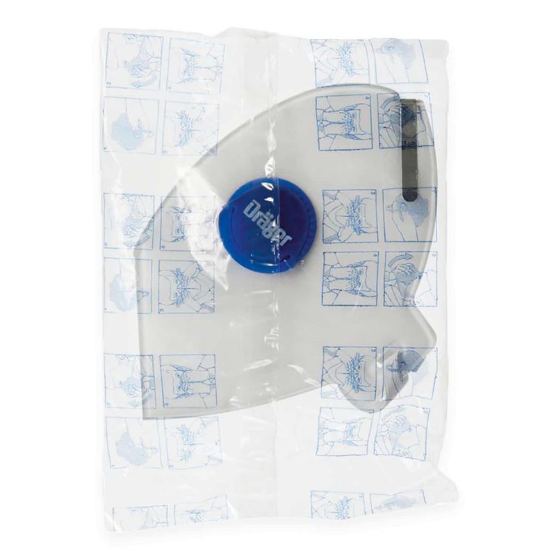 Dräger X-plore 1730V mit Ventil - FFP3 Maske NR D - 10er Box – Bild 2