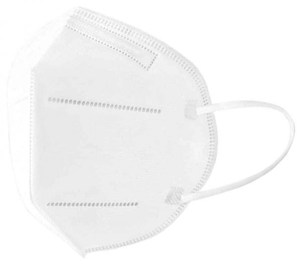 FFP2 Masken Weiß Silberbox 50er – Bild 2