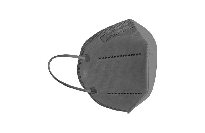 FFP2 Masken Grau Displaybox 50er – Bild 2