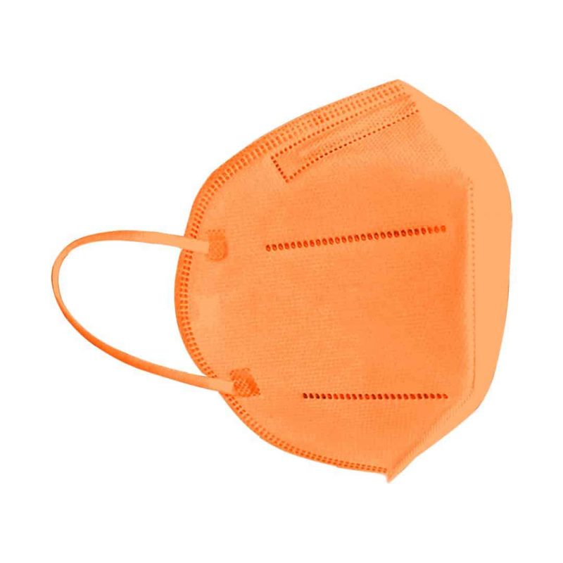 FFP2 Masken Orange Displaybox 50er – Bild 2